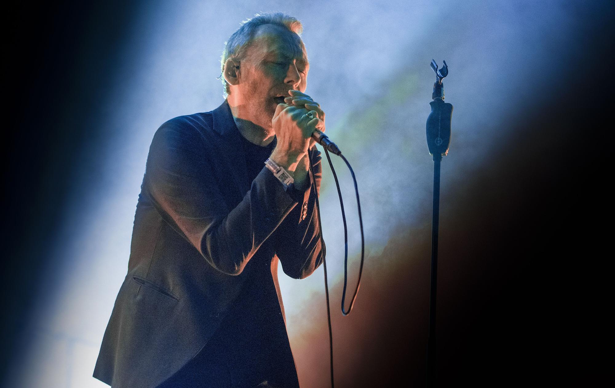 Jim Reid, en el concierto de The Jesus and Mary Chain en el Primavera Sound 2022.