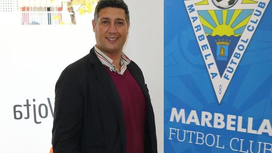 Teo Bravo, director general del Marbella FC.