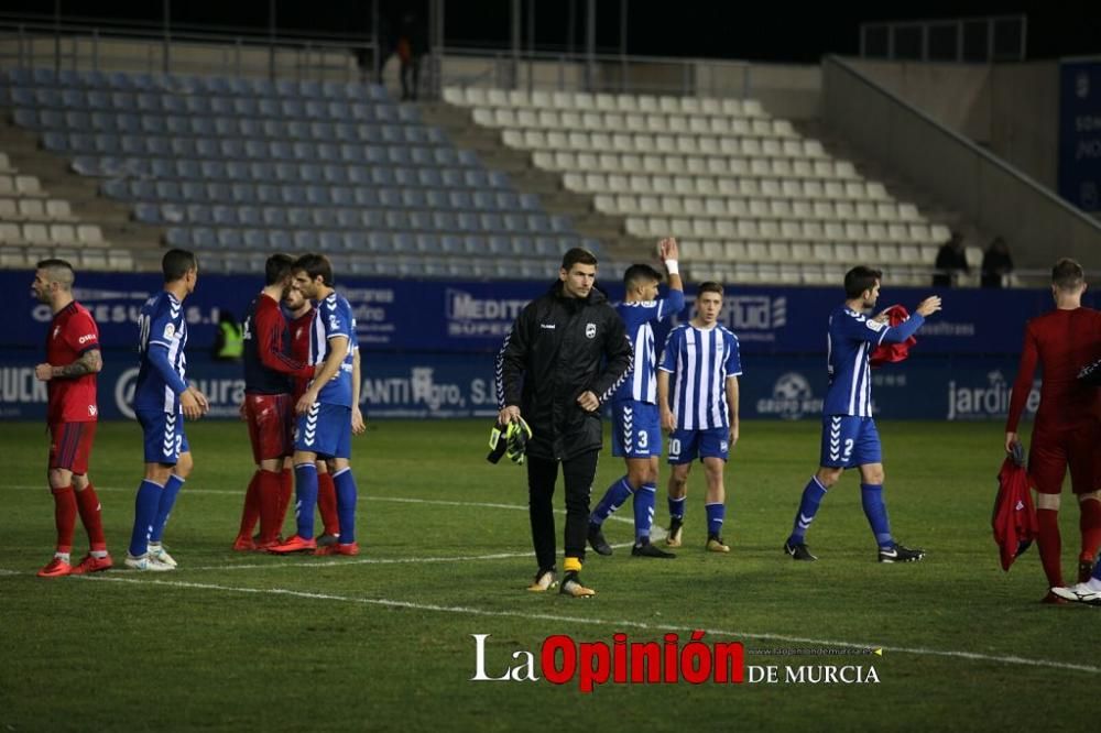 Partido entre el Lorca y el Osasuna