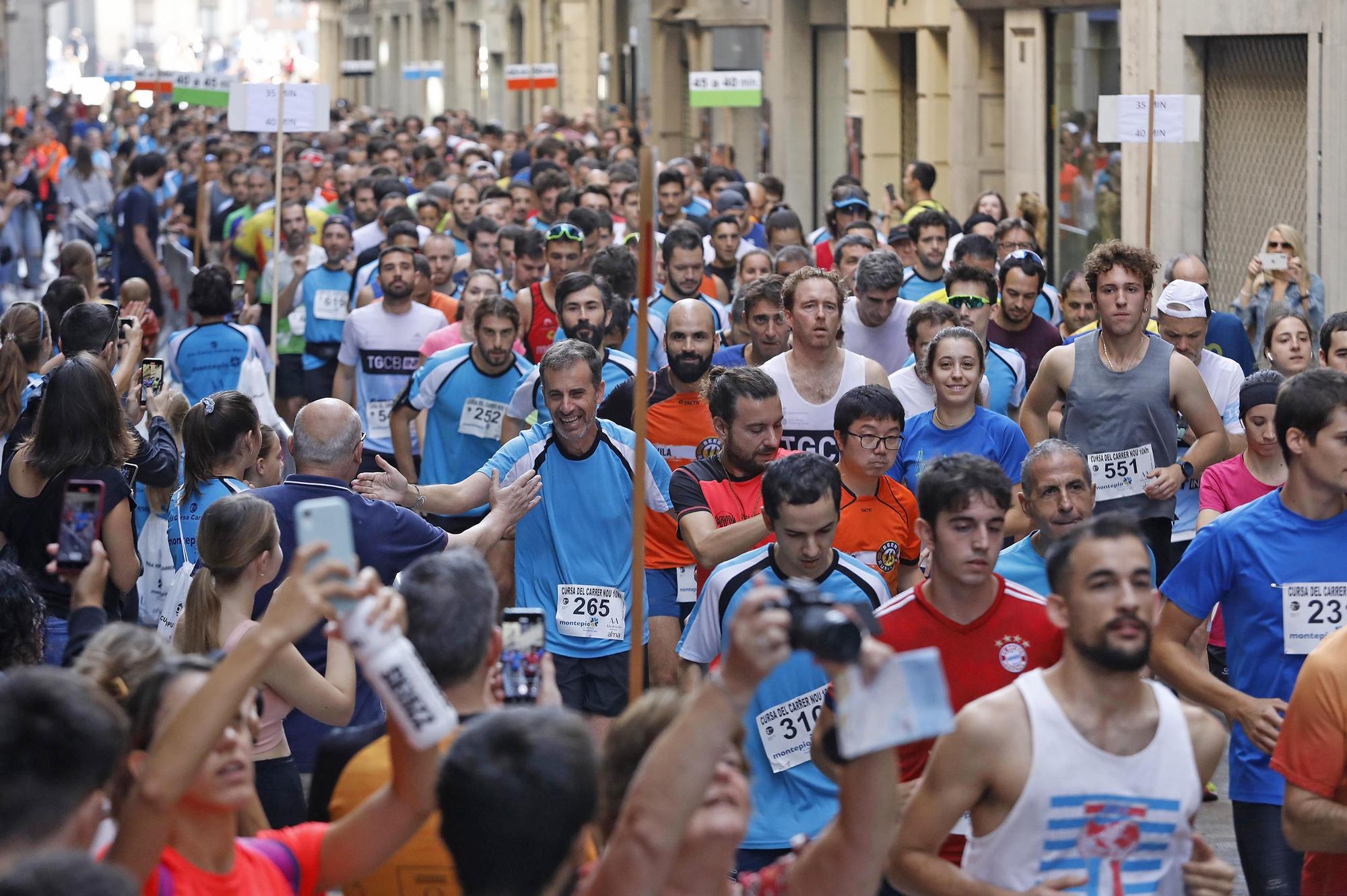 La cursa del carrer Nou torna a ser un èxit i aplega prop de 1.700 corredors