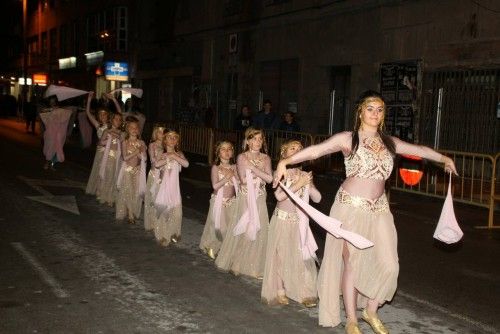 Desfile de moros, cristianos y judíos en Lorca