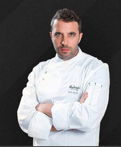 El chefe Rafa Soler, del restaurante Audrey's