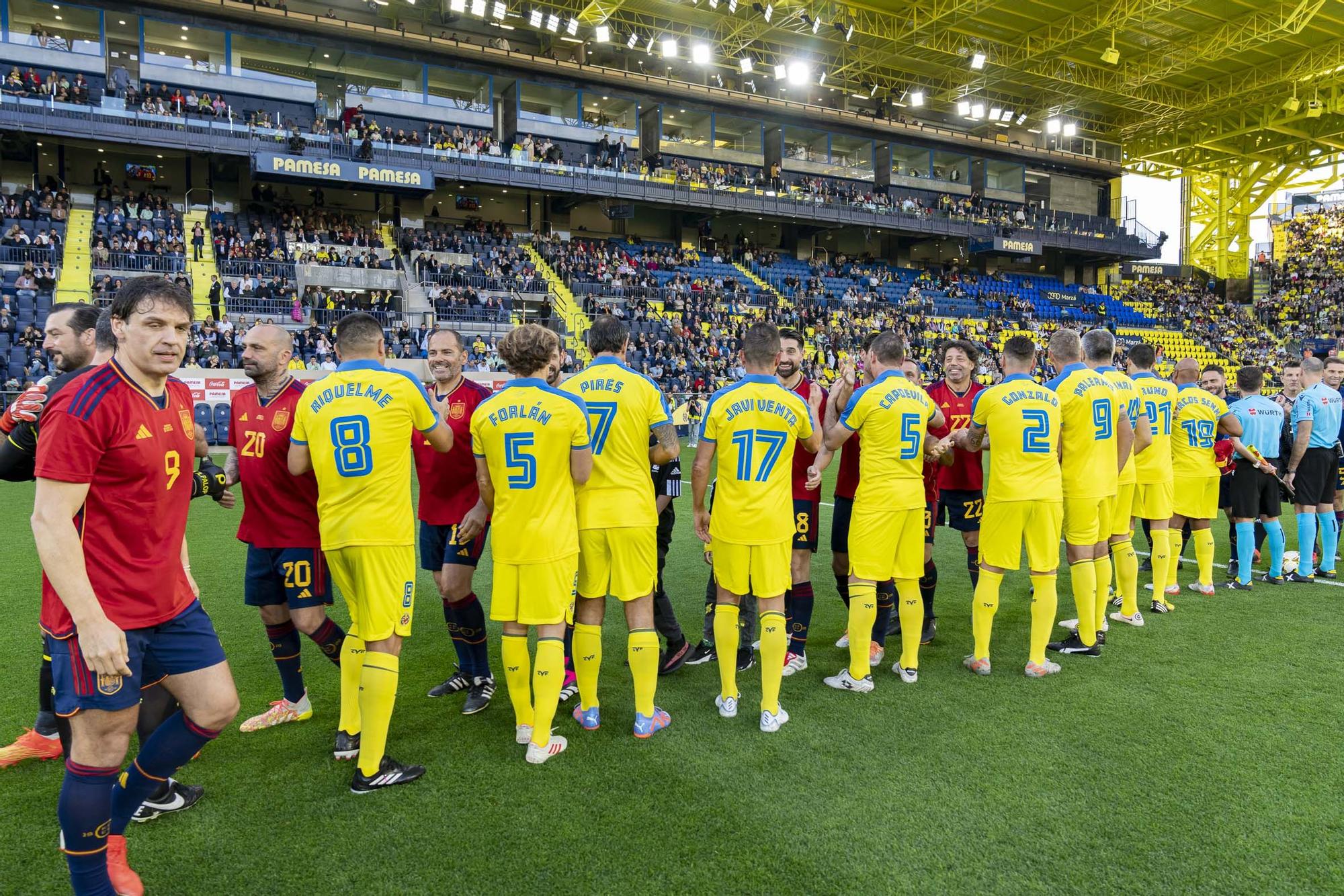 Las mejores imágenes del Partido de las Leyendas