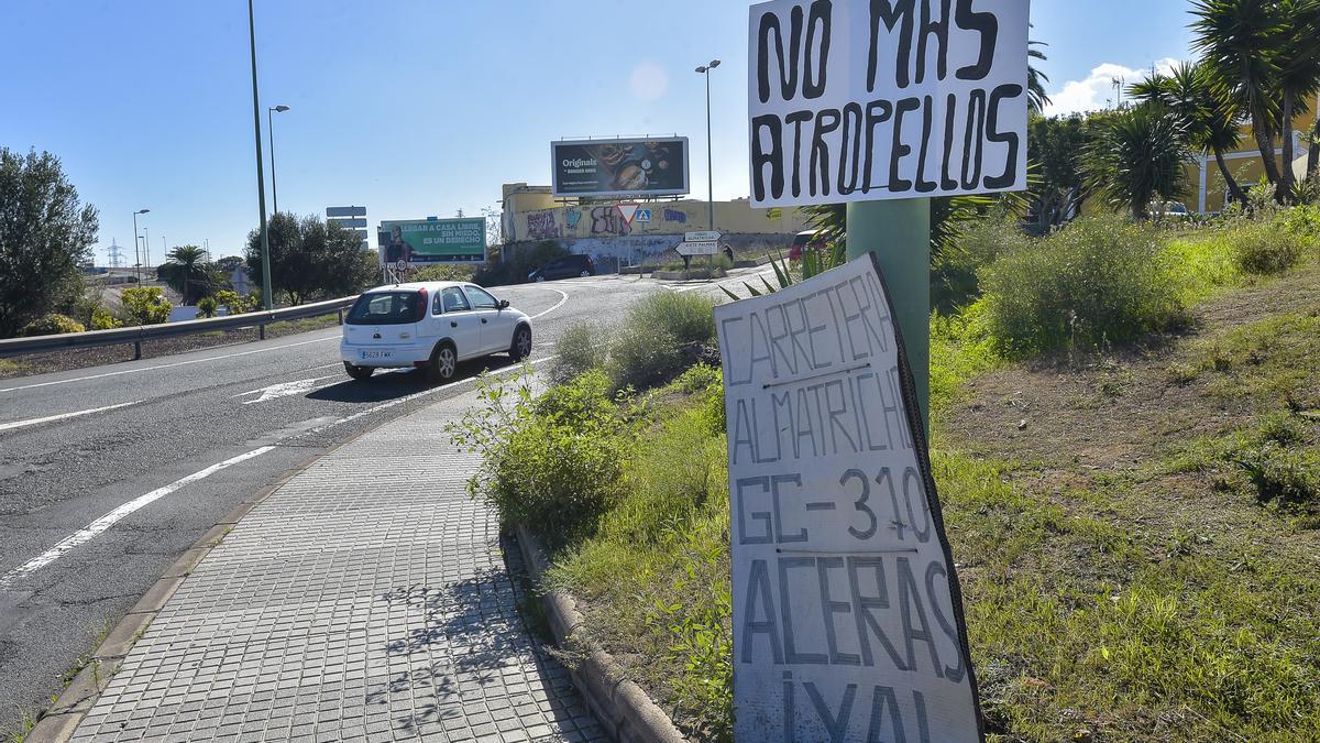 Almatriche exige soluciones al Ayuntamiento