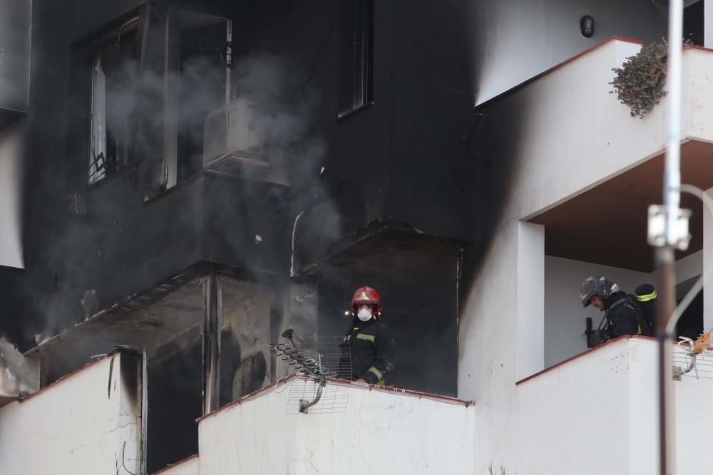 Incendio en Sant Antoni