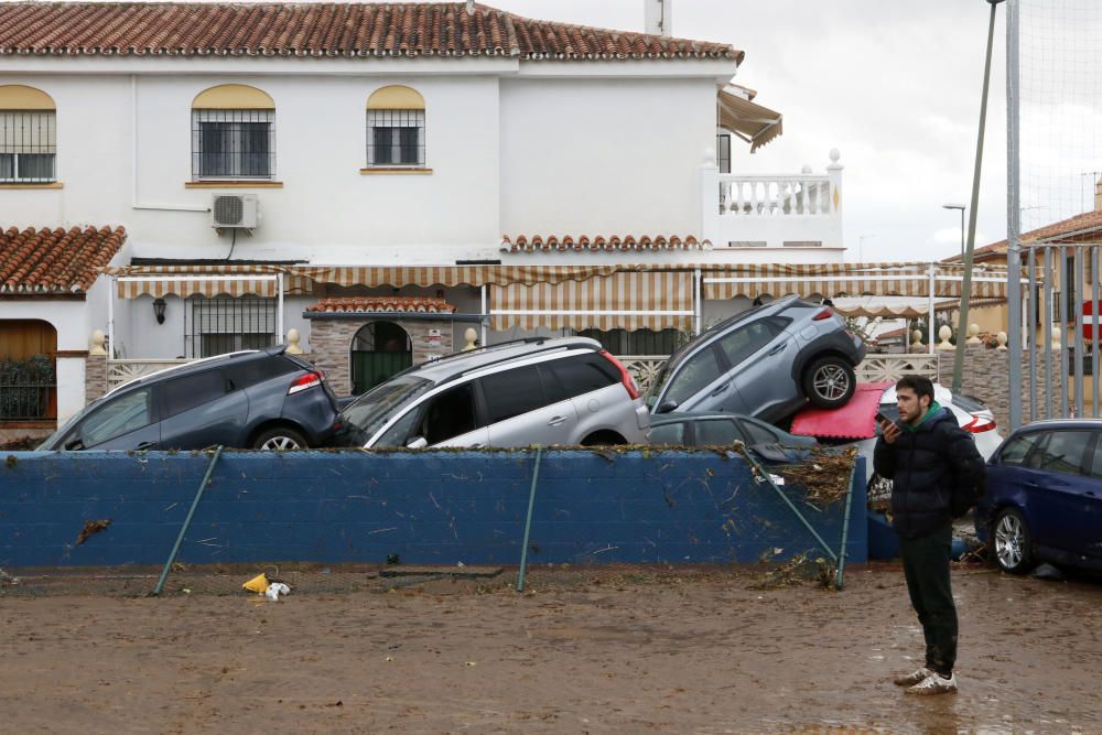 Temporal en Campanillas, Málaga