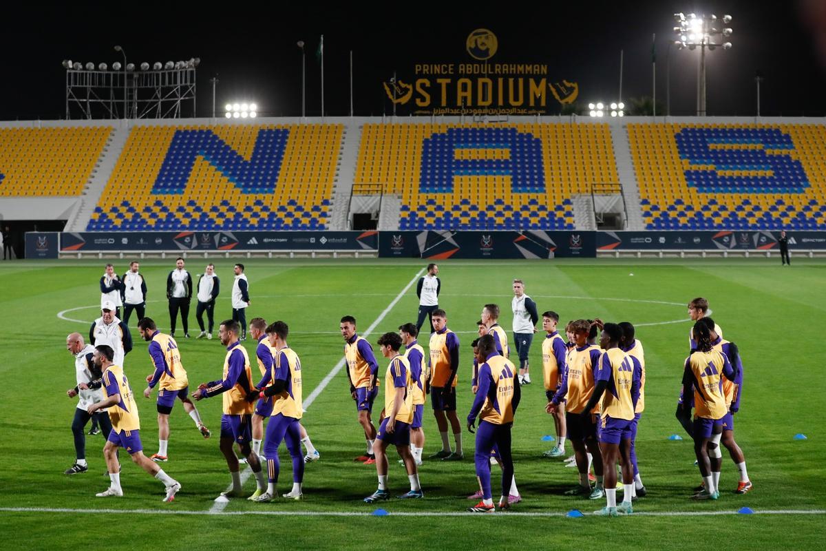 Las mejores imágenes de la previa del clásico Madrid - Barça de la Supercopa Las mejores imágenes de la previa del clásico Madrid - Barça de la Supercopa