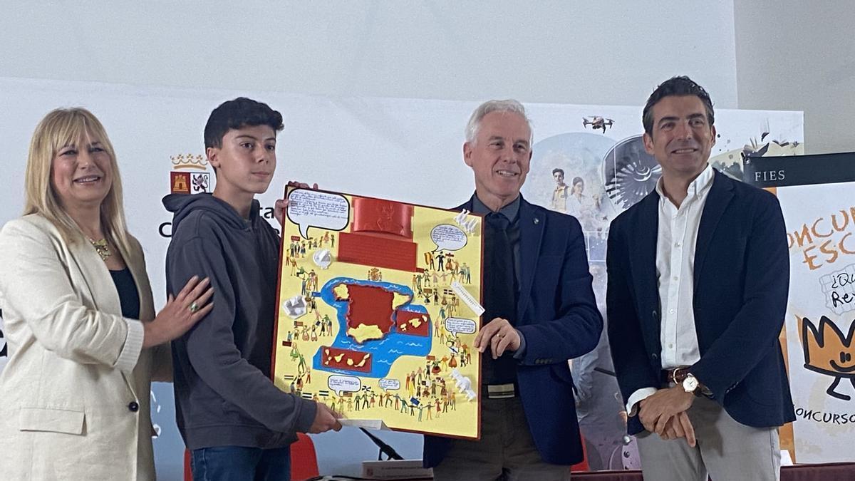 El ganador zamorano del concurso escolar ¿Qué es un rey para ti