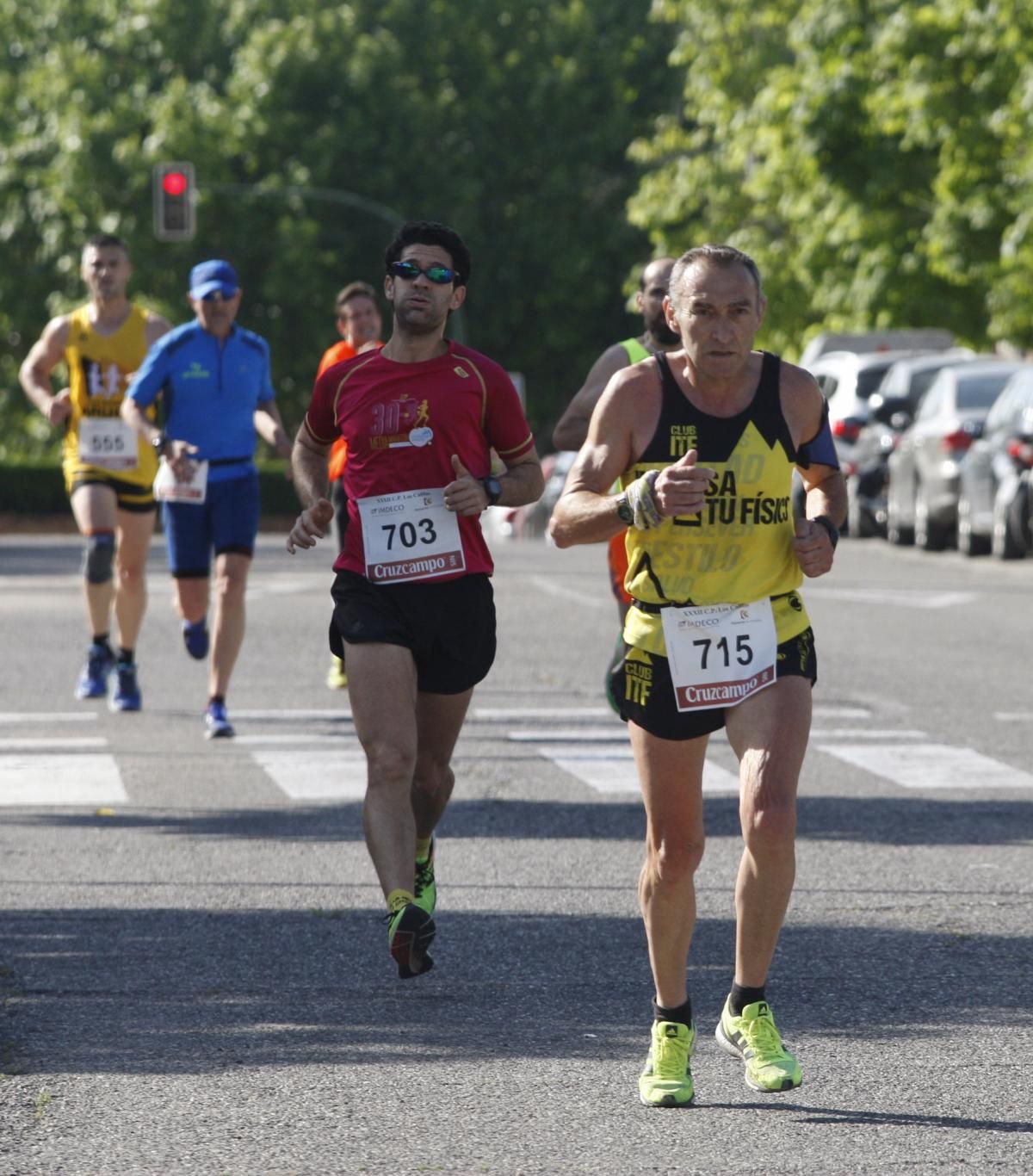 Miguel Espinosa y Marta Polo ganan la carrera popular de Los Califas