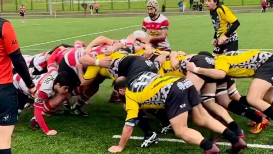 Doble triunfo de los equipos senior del Gijón Rugby