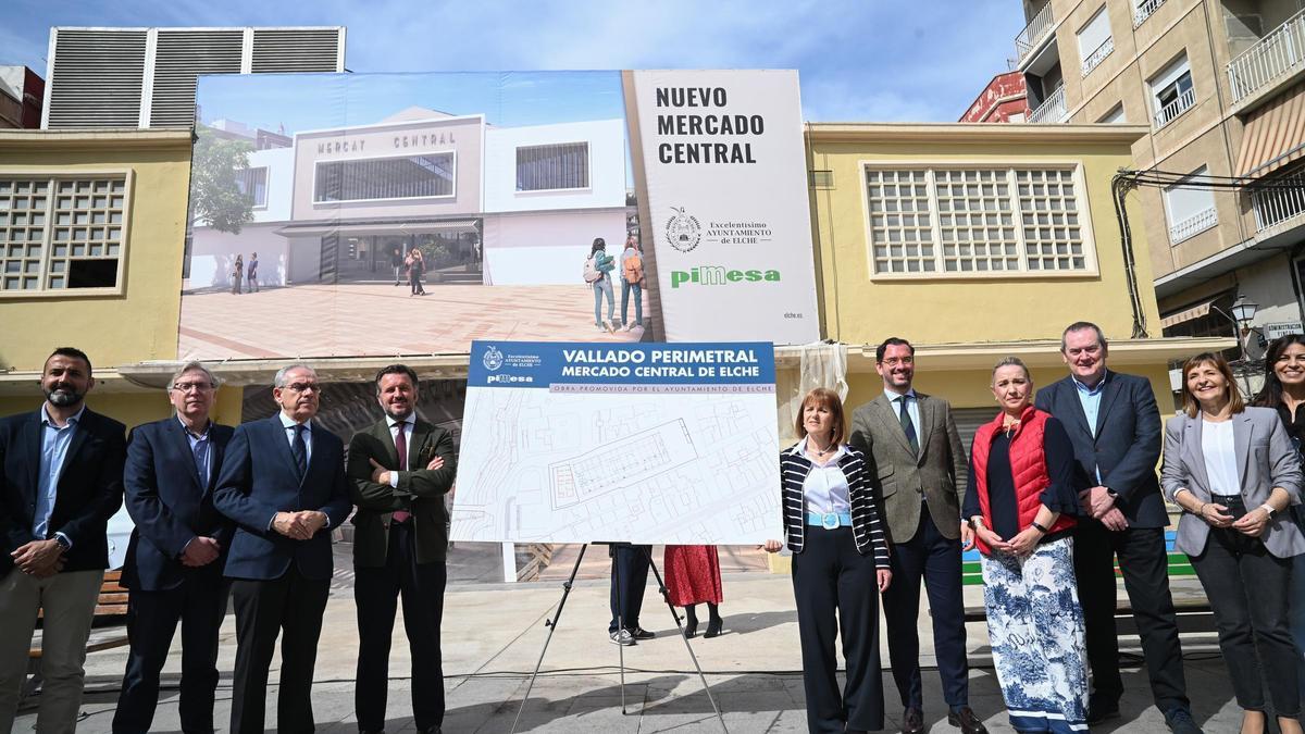 Las obras del Mercado Central de Elche arrancarán tras la Semana Santa