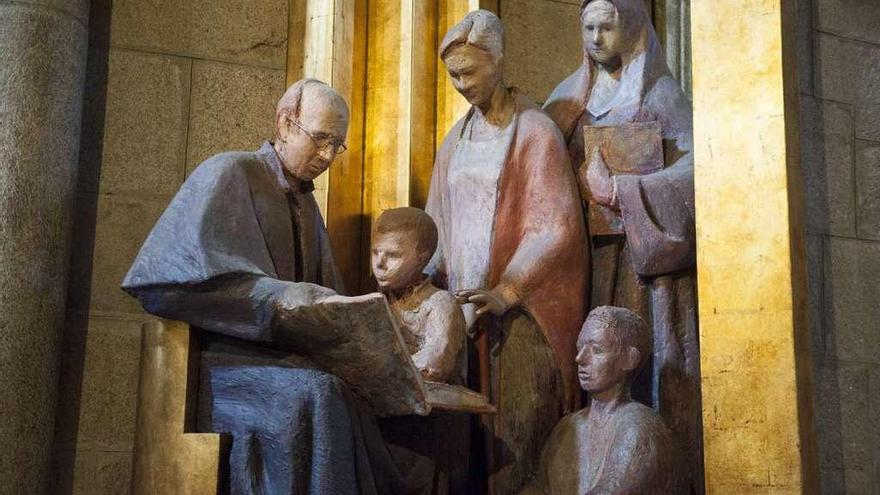 Retablo de Faustino Míguez en la Catedral de Ourense.  // Brais Lorenzo