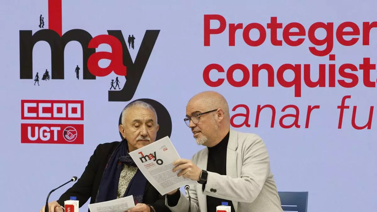 CCOO y UGT preparan un Primero de Mayo con la reducción de jornada como prioridad