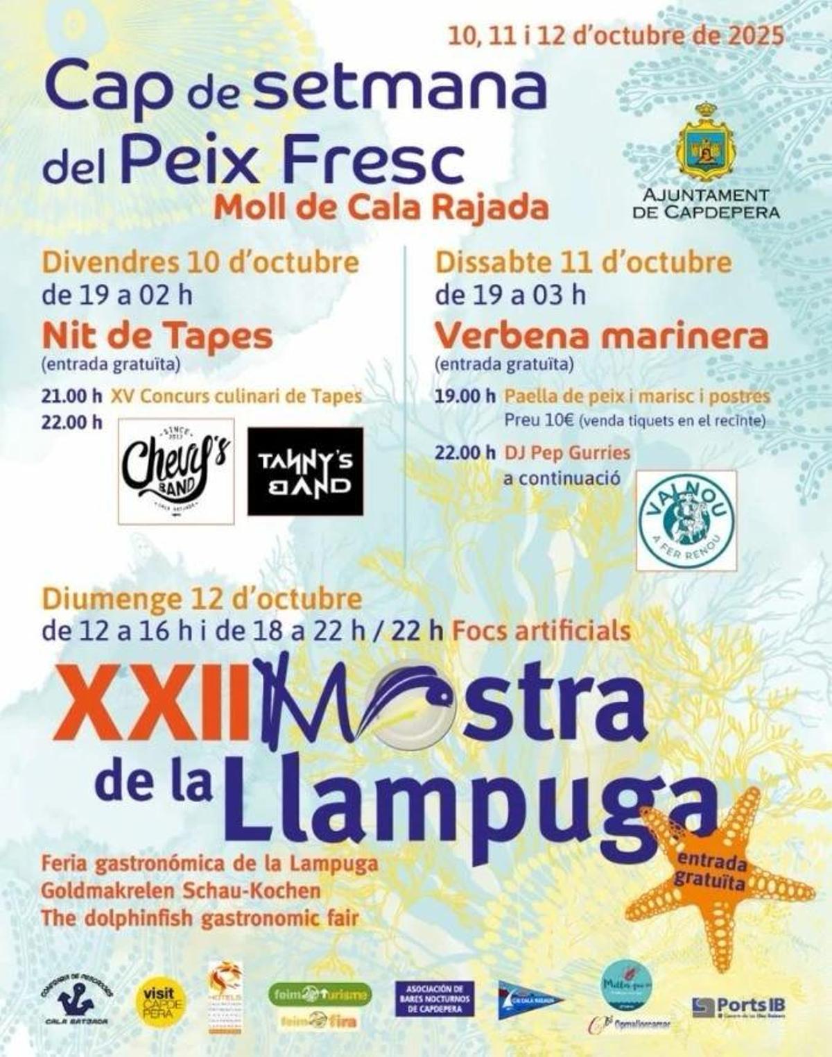 XXII Mostra de la Llampuga de Cala Rajada.