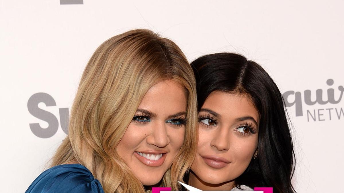 Kylie Jenner y Khloé Kardashian: sombra aquí, chupito allá...