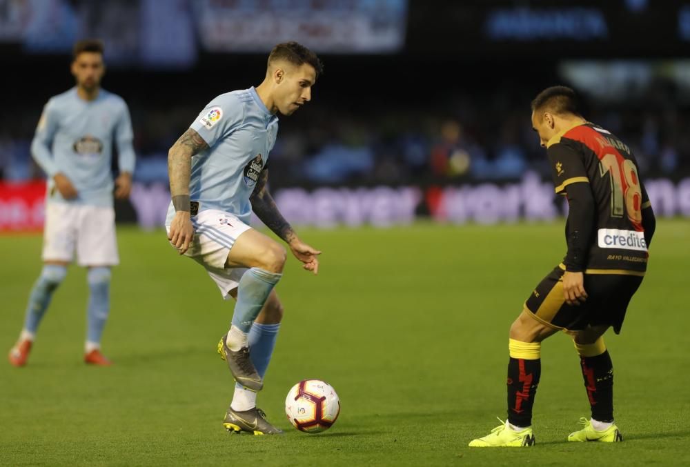 Las fotografías del partido en Balaídos entre Celta y Rayo Vallecano