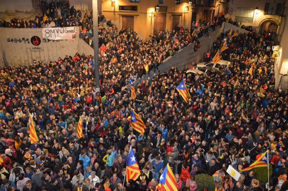 Berga omple els carrers amb una de les mobilitzaci