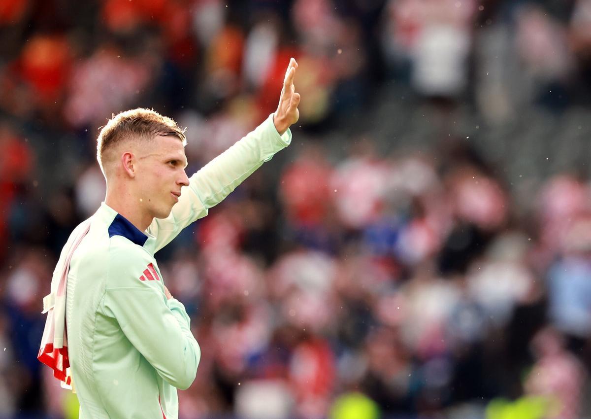 Dani Olmo vuelve a Croacia para jugar con la selección española
