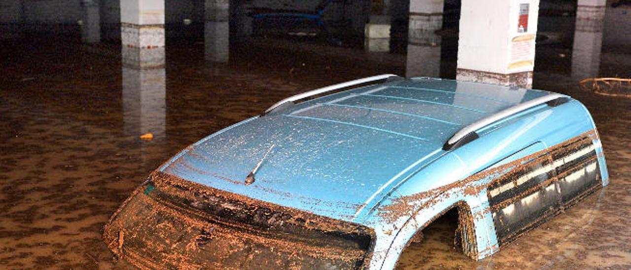 Inundaciones en el municipio de Telde en el último temporal.