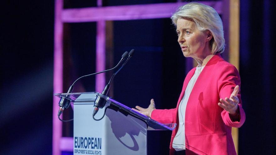Von der Leyen endurece el tono de la UE sobre Irán: "No debería derramarse ni una lágrima por el régimen iraní"