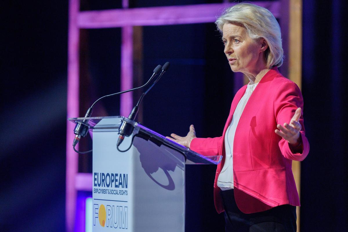 Von der Leyen: "No debería derramarse ni una lágrima por el régimen iraní"