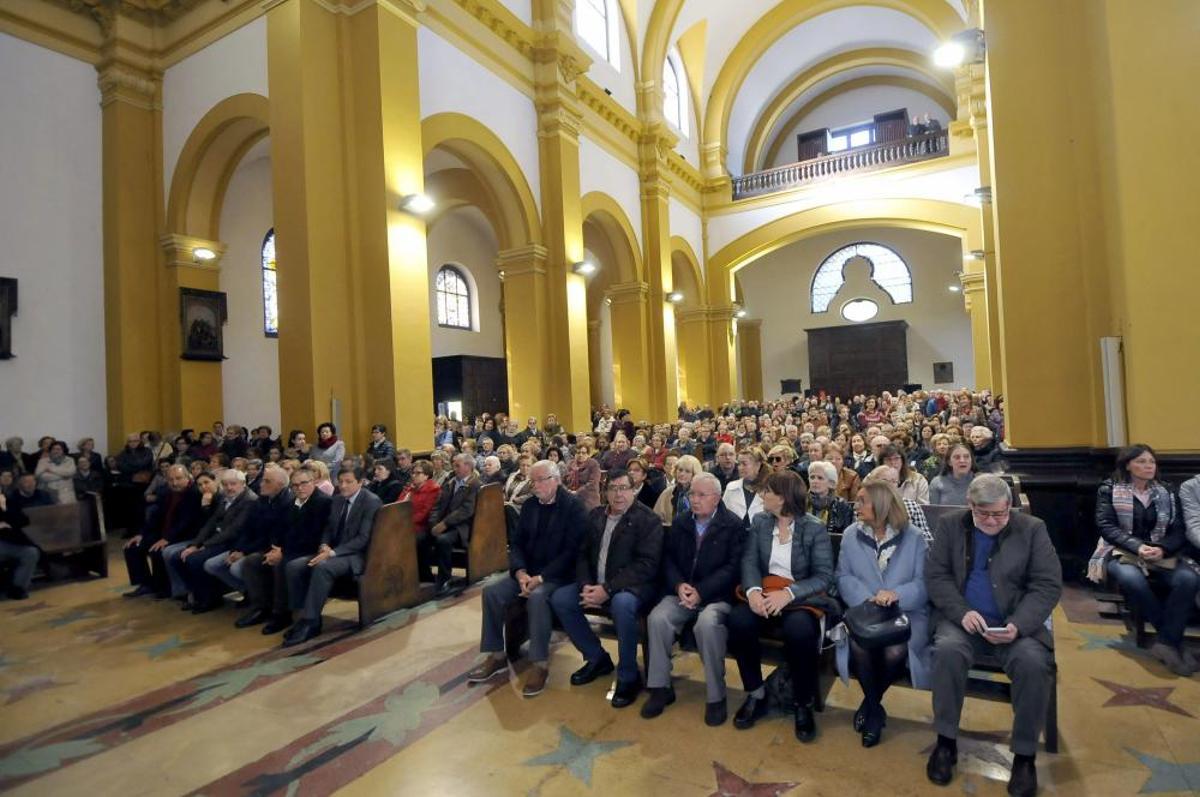 Funeral de Nicanor López Burgos en Mieres