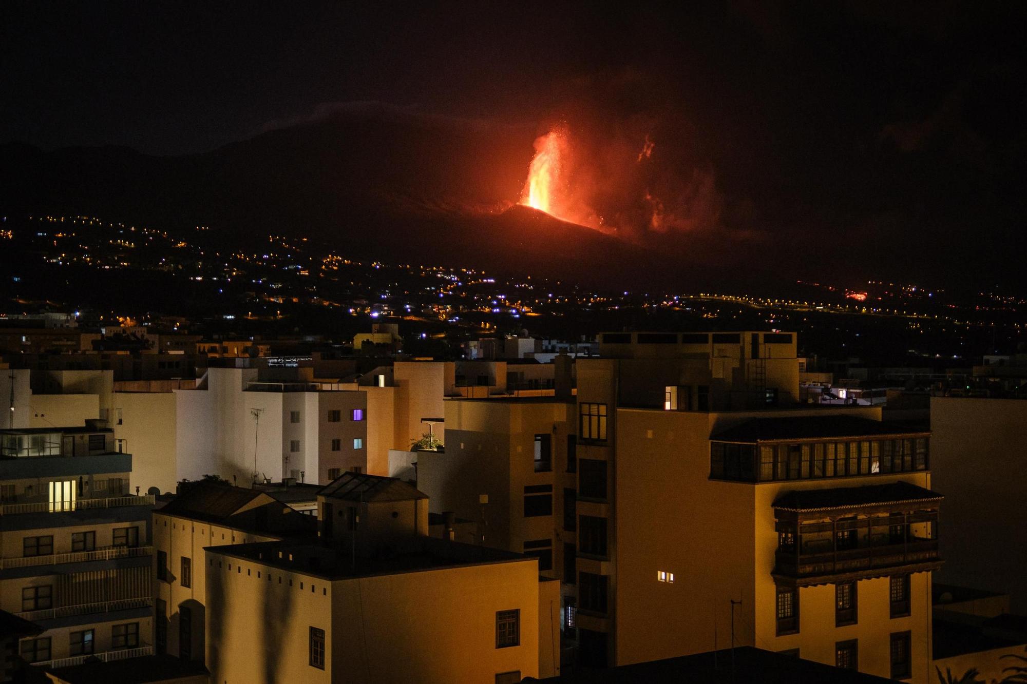 La erupción del volcán de La Palma, en imágenes