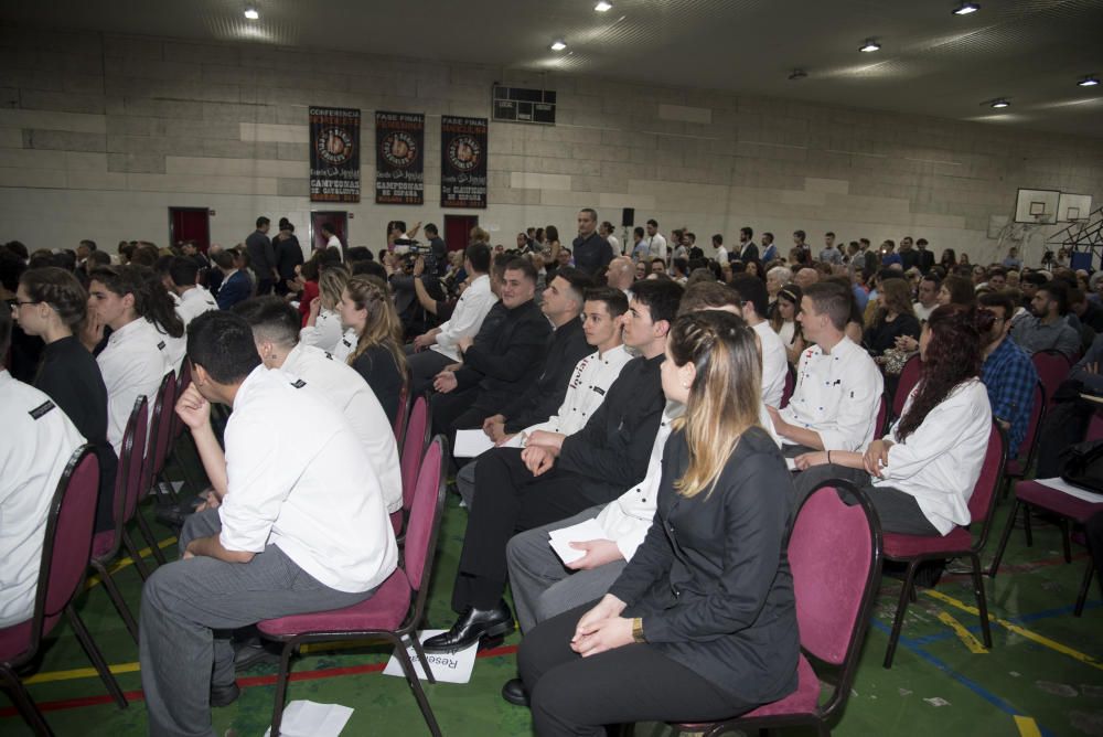 Acte de graduació de l'escola d'hoteleria de la Joviat