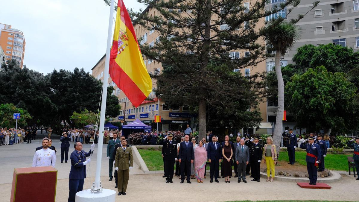 Celebraciones del Día de la Fiesta Nacional en Las Palmas de Gran Canaria