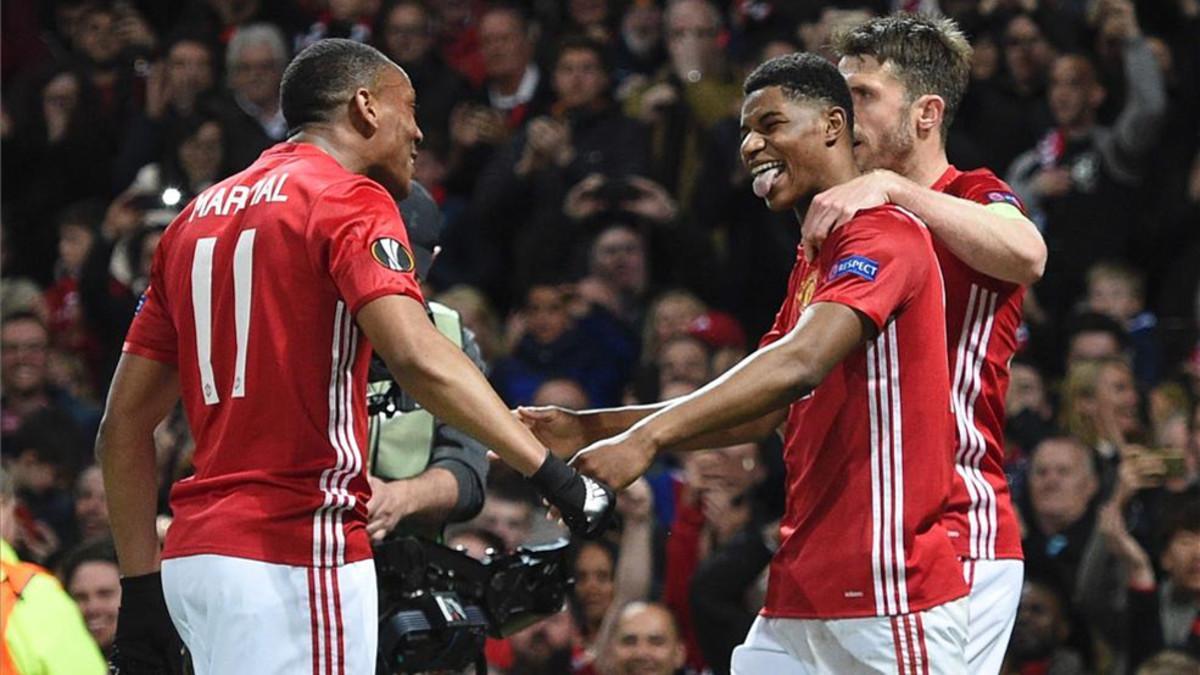 Rashford dio el pase a semifinales con un decisivo tanto