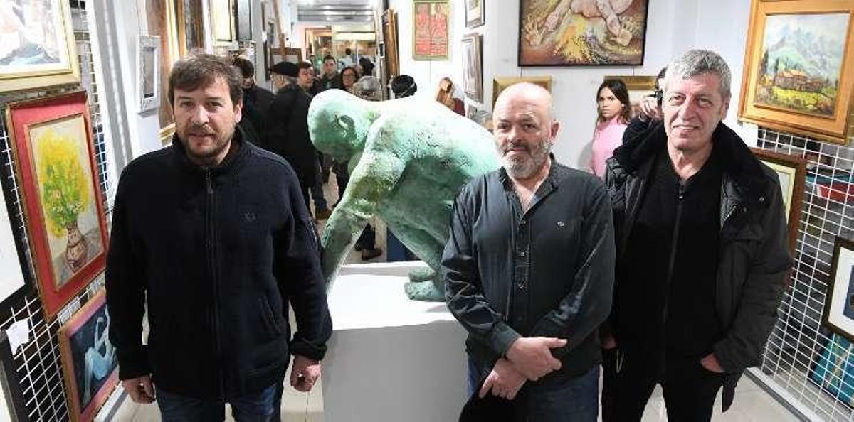Inauguración de la exposición en la Galería Artbys.