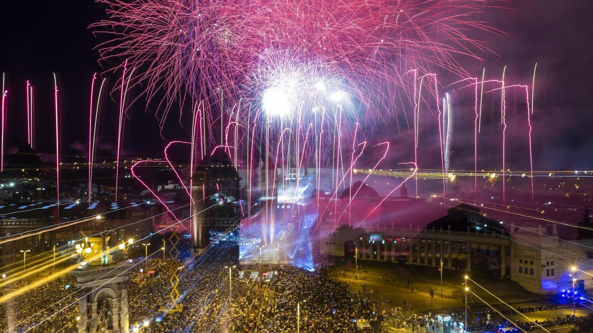 El Piromusical cierra la Mercè a ritmo de Sónar