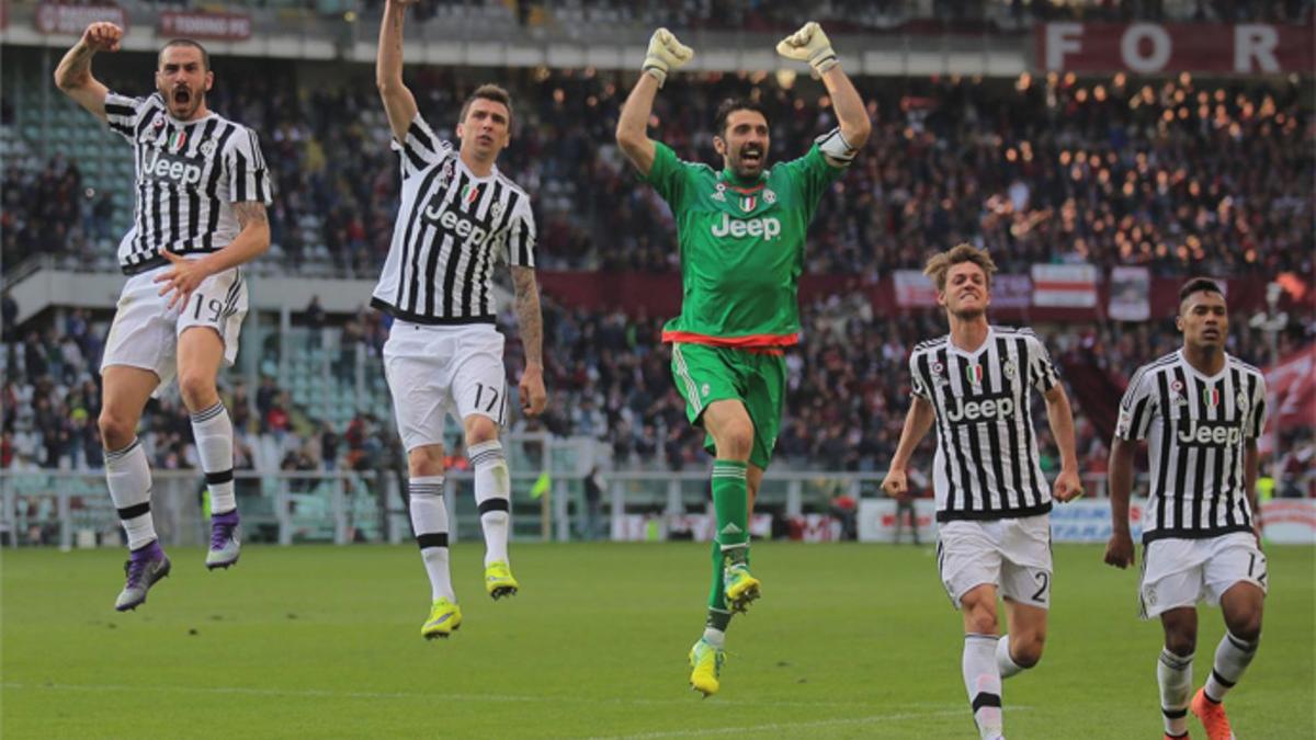 Victoria de la Juventus en el derbi de Turín