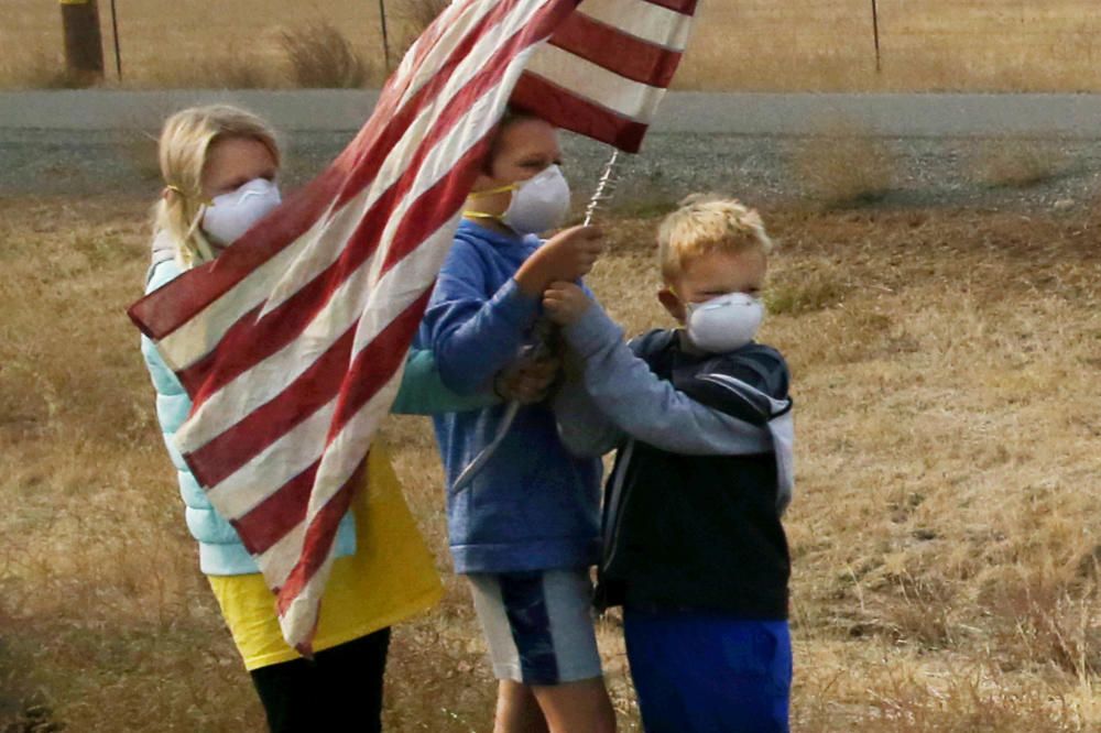 El devastador incendio de California, en imágenes