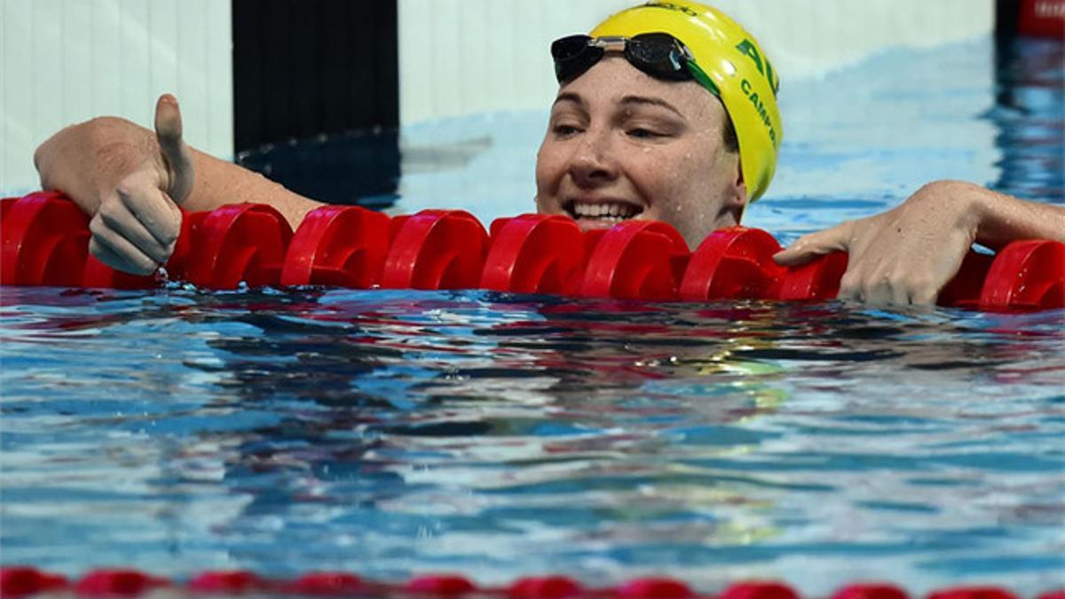 Cate Campbell superó otro récord del mundo