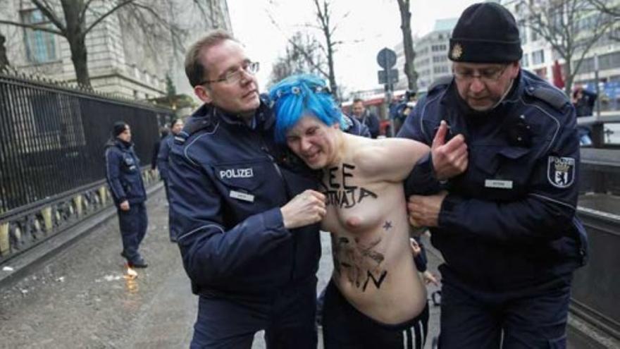 Las FEMEN contratacan contra los juegos de Sochi