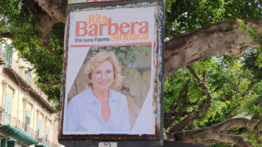 Rita Barbera (italiana y sin acento) se presenta para ser la alcaldesa de Palermo