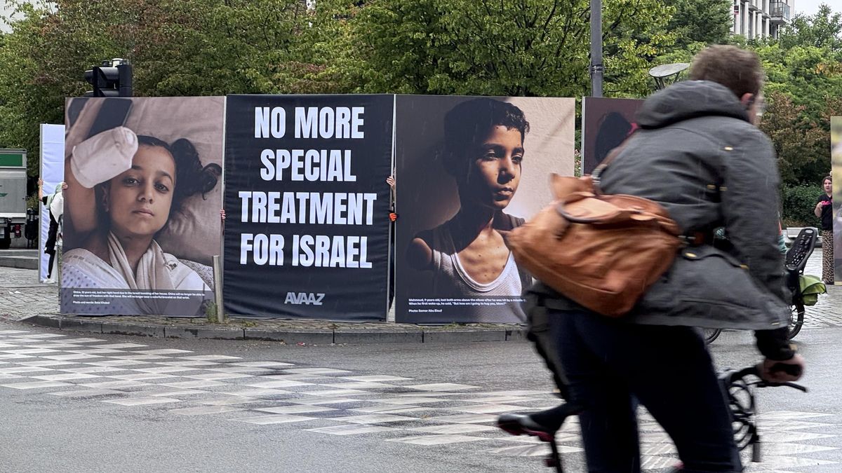 Exposición fotográfica denuncia en Bruselas la "emergencia médica" de los niños de Gaza