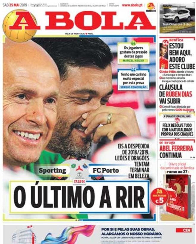 Las portadas de la prensa deportiva el 25 de mayo de 2019