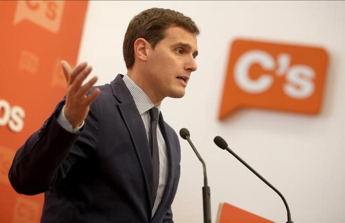 abertran35861747 madrid  10 10 2016  albert rivera durante la rueda de prensa161010152149