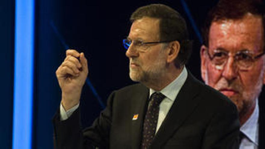 Mariano Rajoy, durant un discurs.