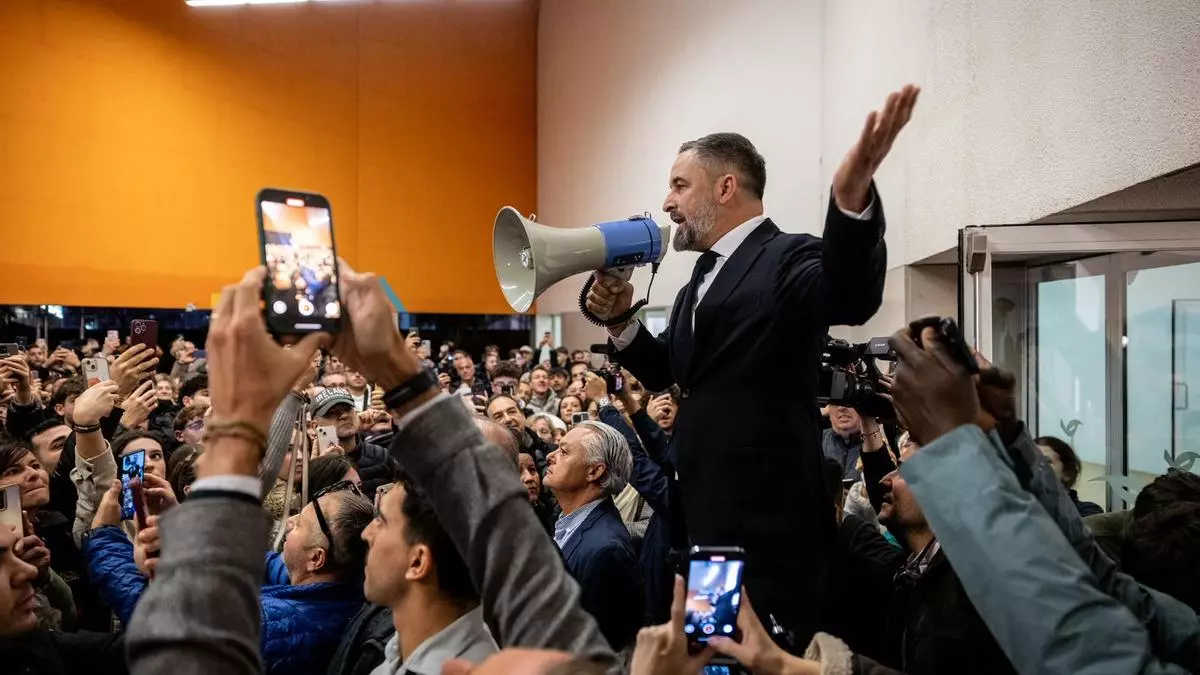 Santiago Abascal en Zaragoza