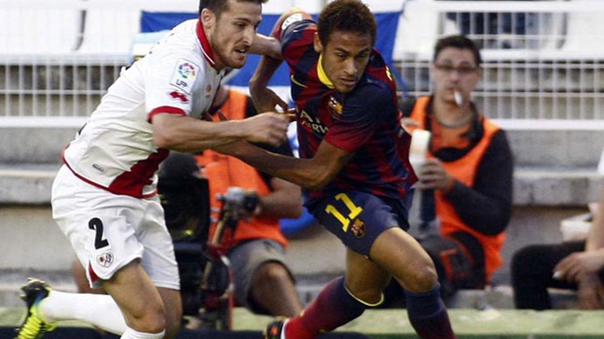 Neymar, en Vallecas