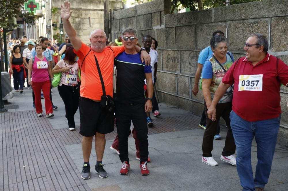 Alrededor de 3.000 personas participaron en la mañana del domingo en la marcha solidaria de 9 kilómetros de Aspanaex.