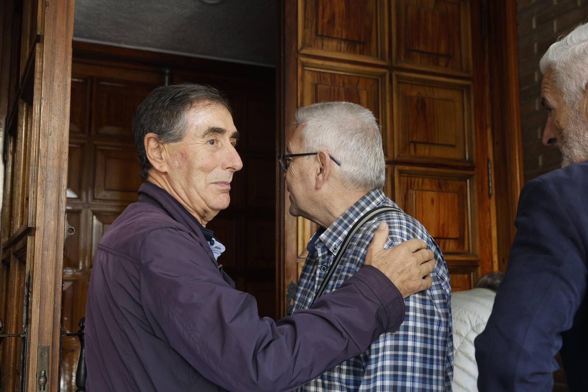 Funeral de José Manuel Espinosa, "Epi", exjugador del Sporting