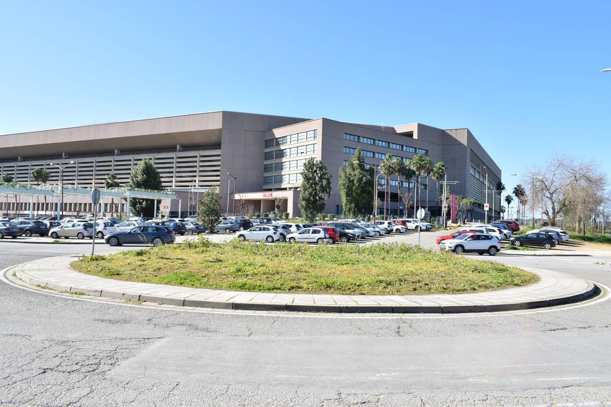 Works for the extension of the capacity at the La Cartuja stadium (Seville)