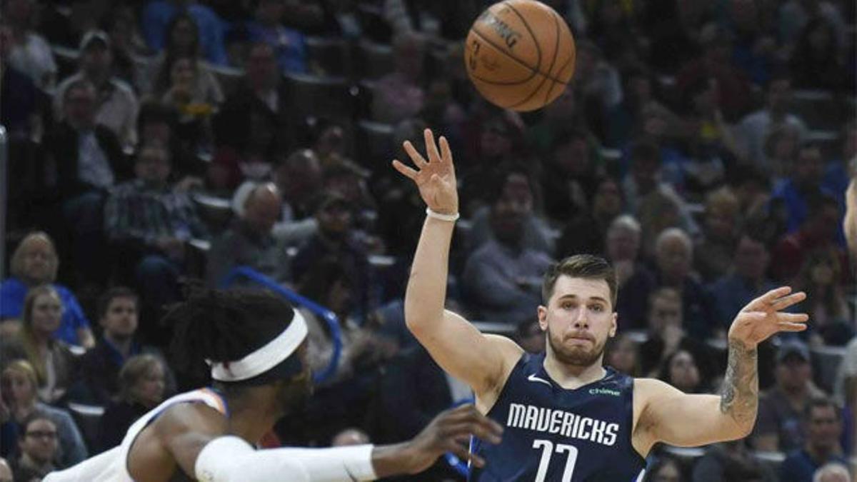 Los Mavs tumbaron a Oklahoma en la noche de los triples