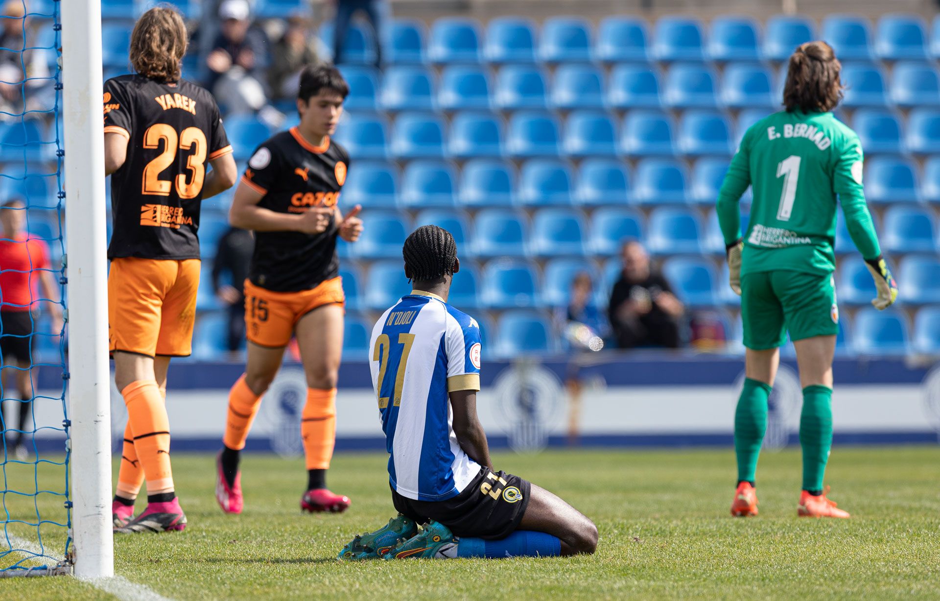 Derrota del Hércules ante el Valencia Mestalla