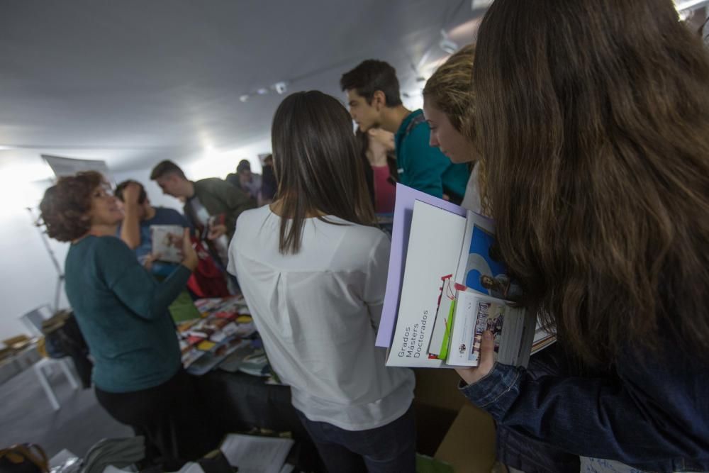 Los alumnos de Bachillerato eligen Universidad