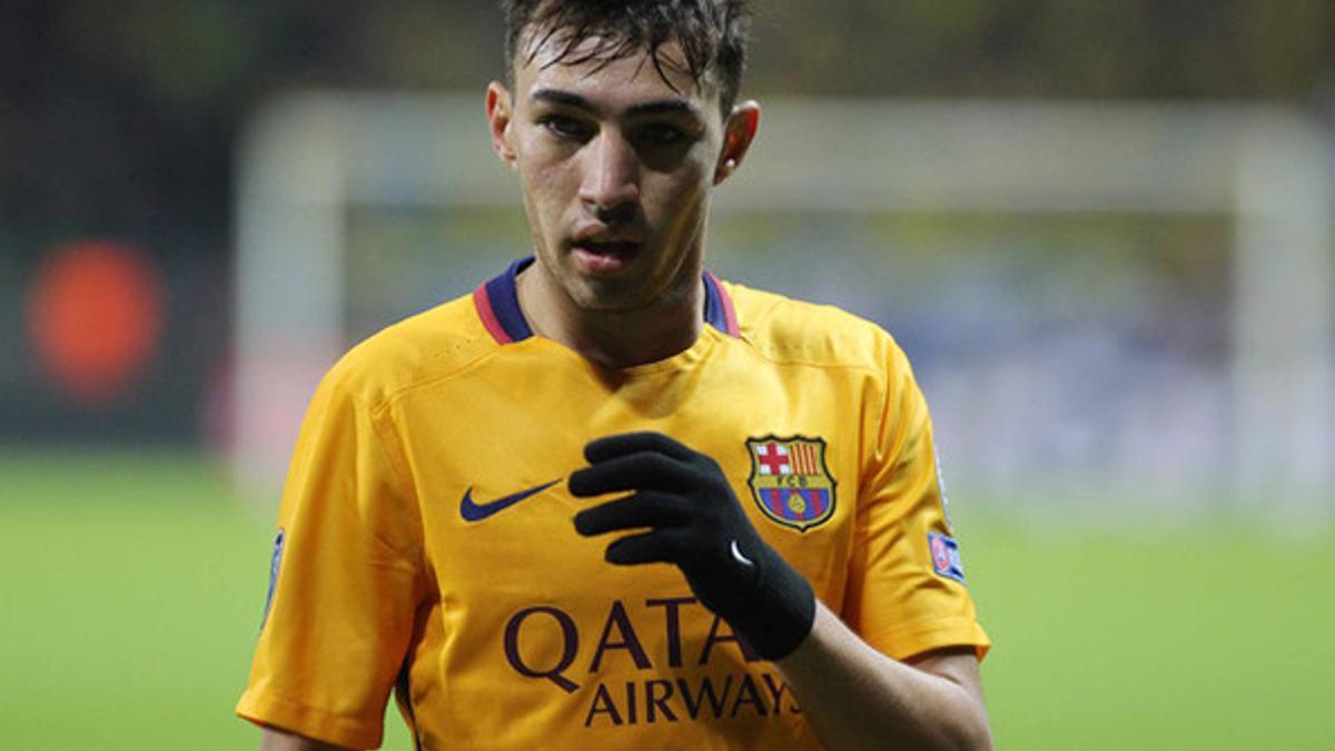 Munir, jugador del FC Barcelona